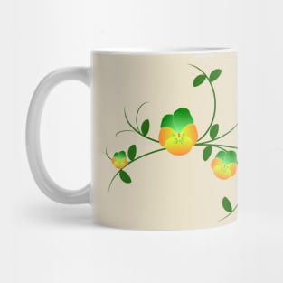 violets, violet, flowers, garden, flower, nature Mug